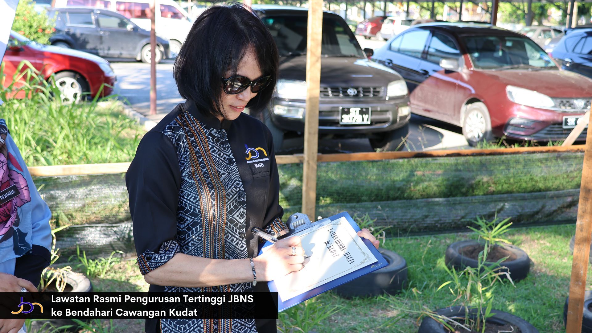 Lawatan Rasmi Pengurusan Tertinggi JBNS ke Bendahari Cawangan Kudat